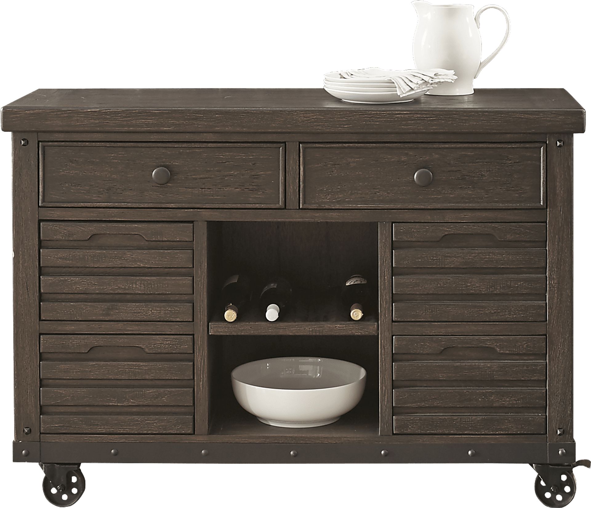 Eric Church Highway To Home Tap Room Brown Server - Image 2