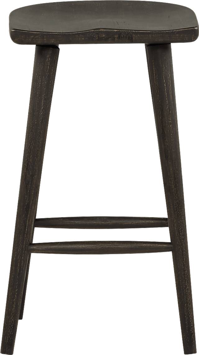 Eric Church Highway To Home Tap Room Brown Wood Barstool - Thumbnail - Image 2