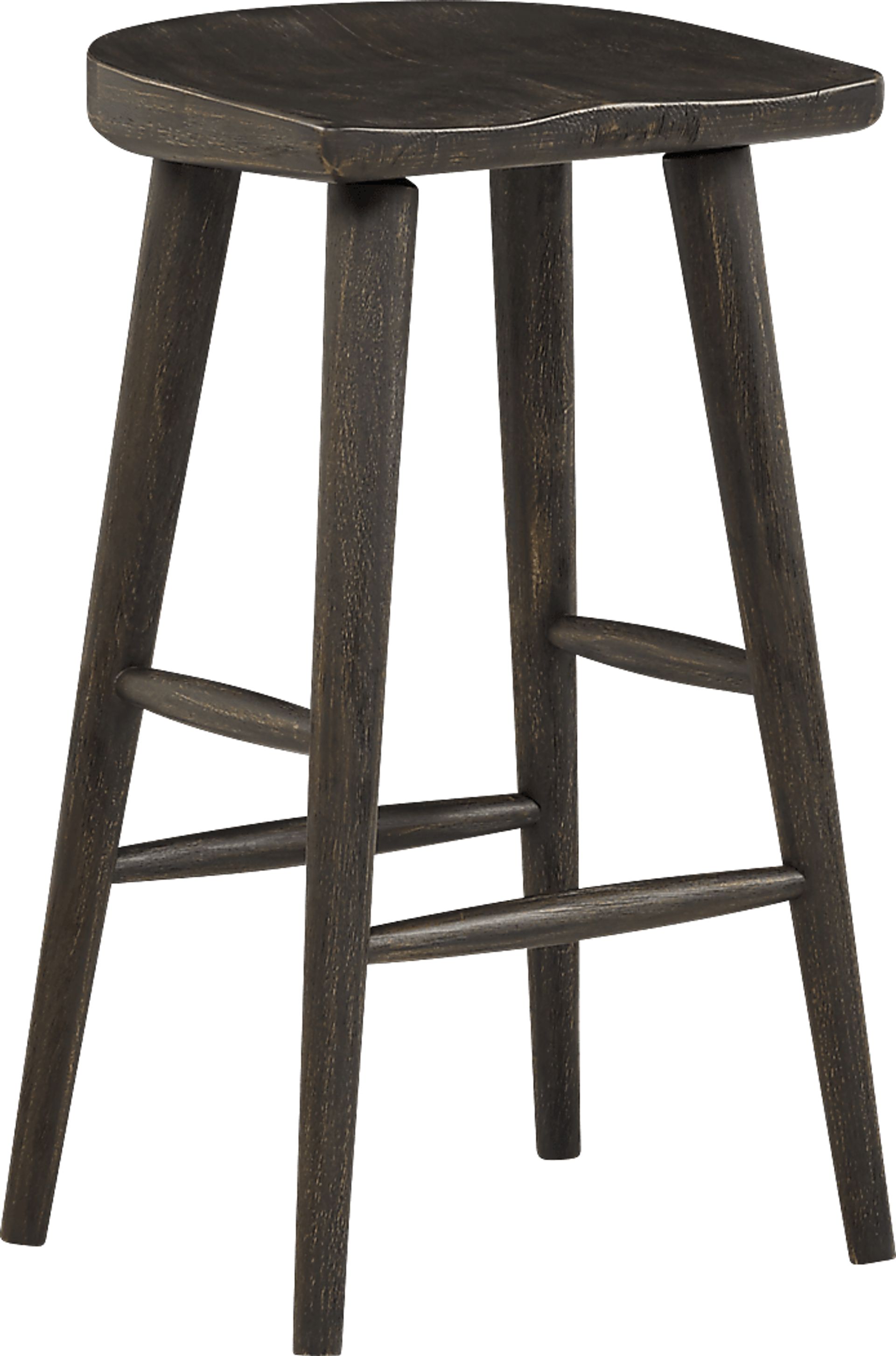 Eric Church Highway To Home Tap Room Brown Wood Barstool - Image 1