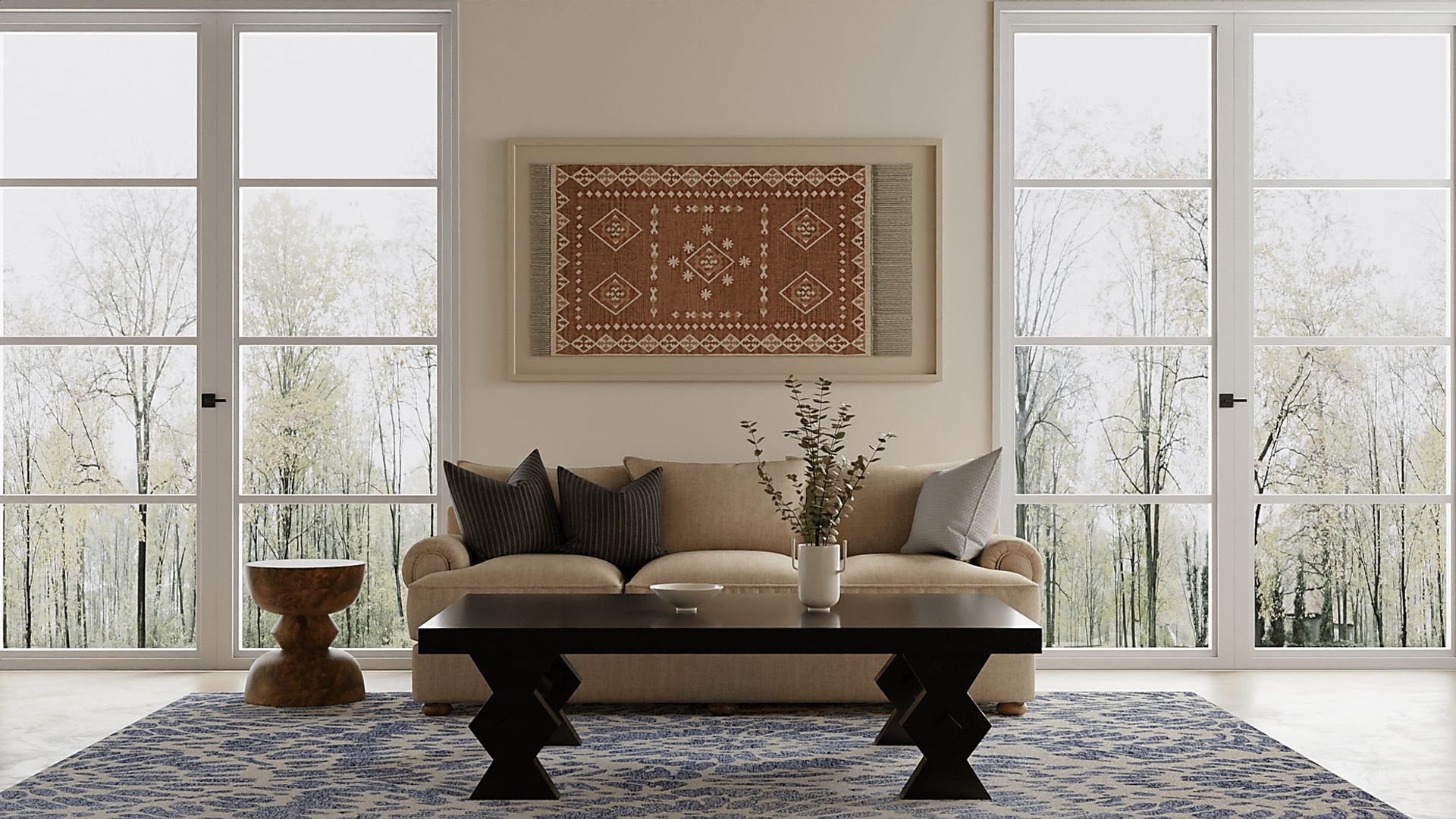 Erinne Blue 8' x 10' Rug - Image 2