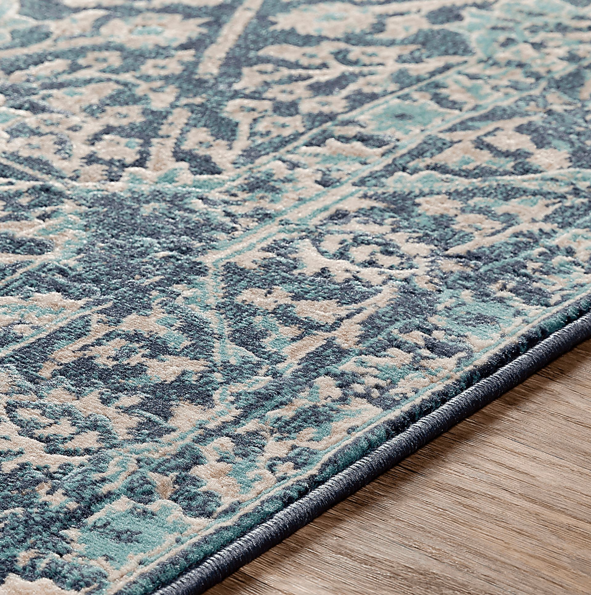 Eriny Aqua 5'3 x 7'3 Rug - Image 2