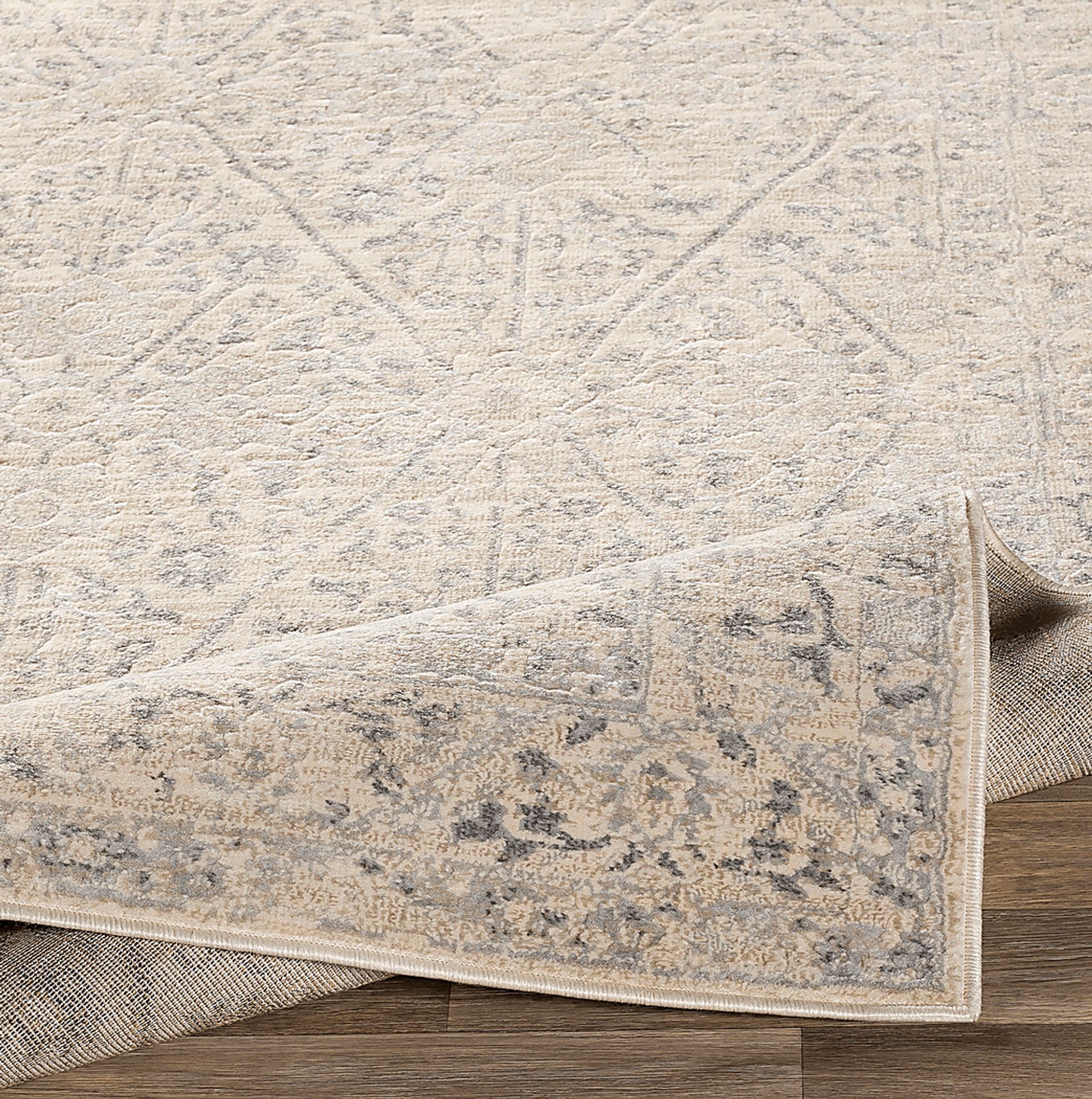 Eriny Beige 5'3 x 7'3 Rug - Image 6