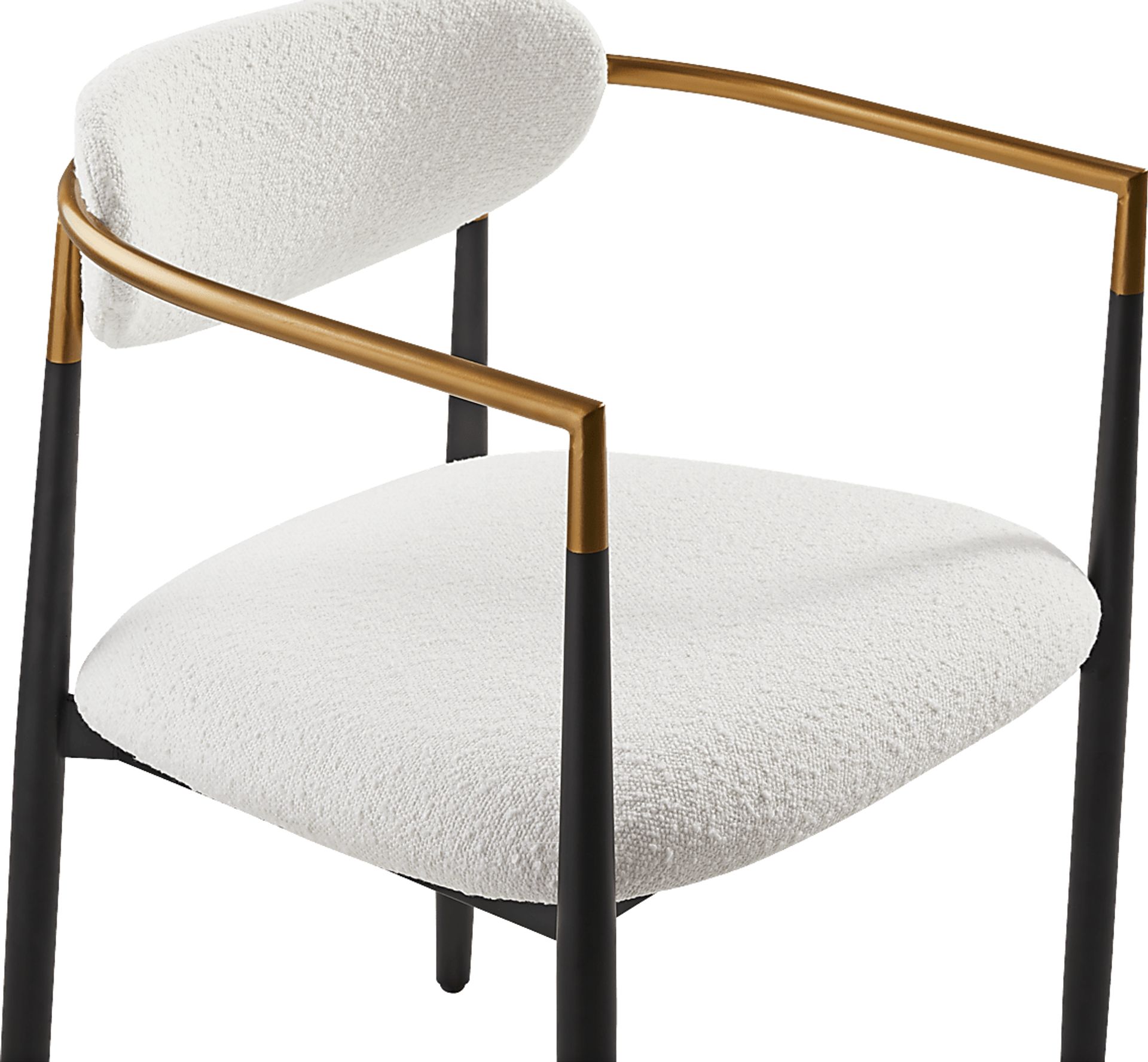Eris White and Black 5 Pc Dining Room - Image 6