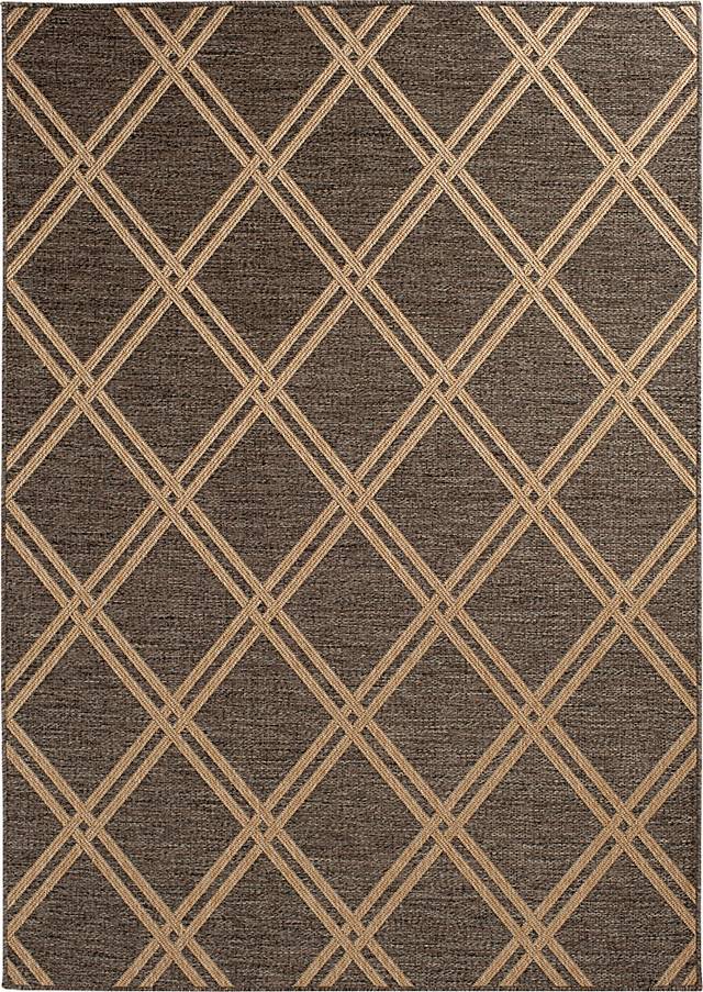 Eristy Brown 6'7 x 9'6 Indoor/Outdoor Rug - Thumbnail - Image 1