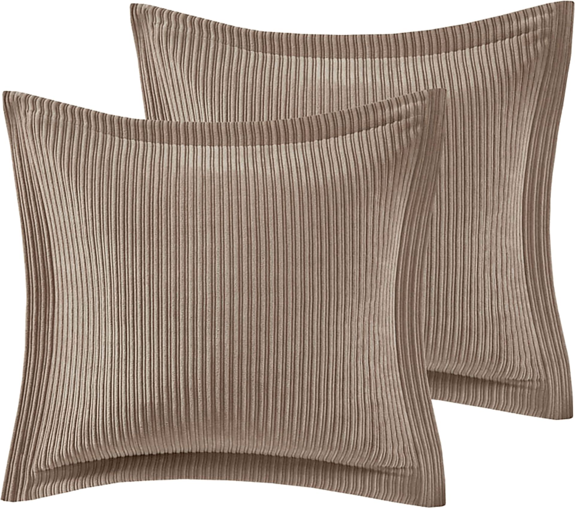 Erixa Beige Queen Comforter Set - Image 4