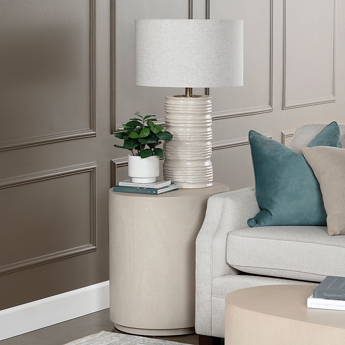 Erkium Beige End Table | Rooms to Go