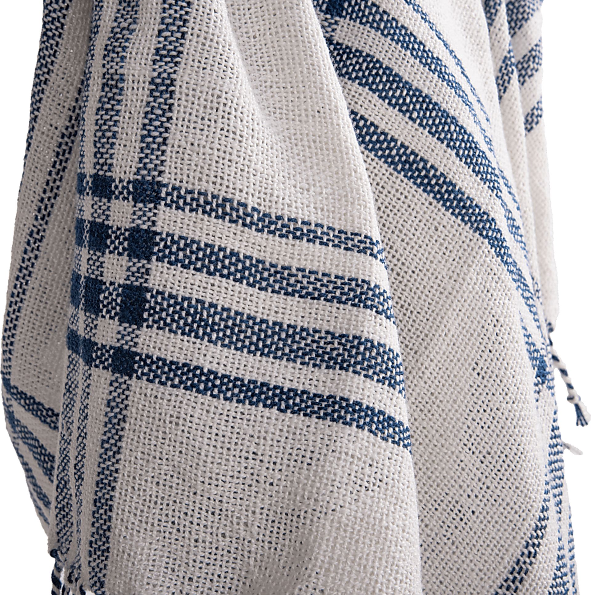 Erlend Navy Indoor/Outdoor Throw Blanket - Image 4
