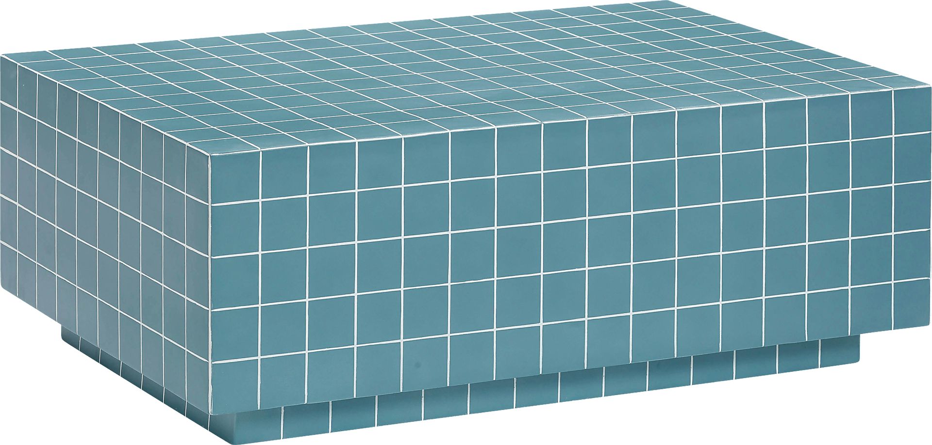 Ermantrude Blue Cocktail Table - Image 1