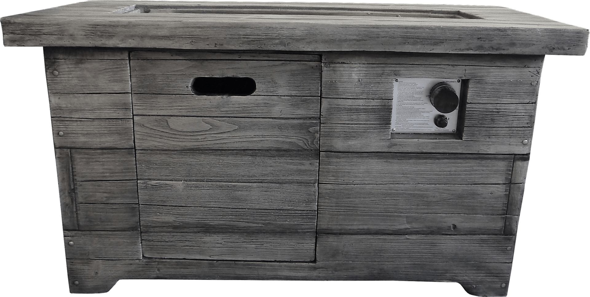 Ermina Brown Outdoor Fire Pit - Image 2
