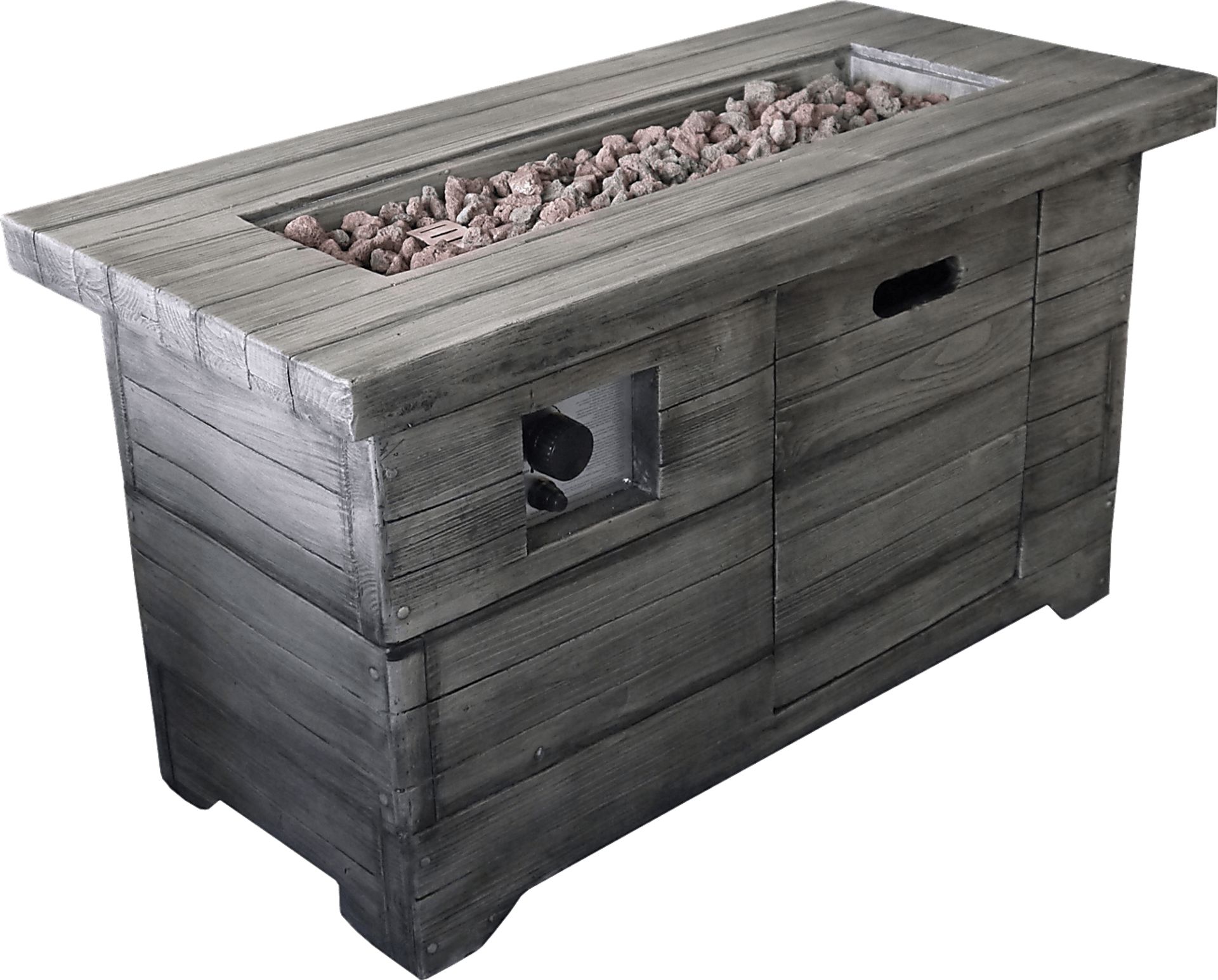 Ermina Brown Outdoor Fire Pit - Image 1