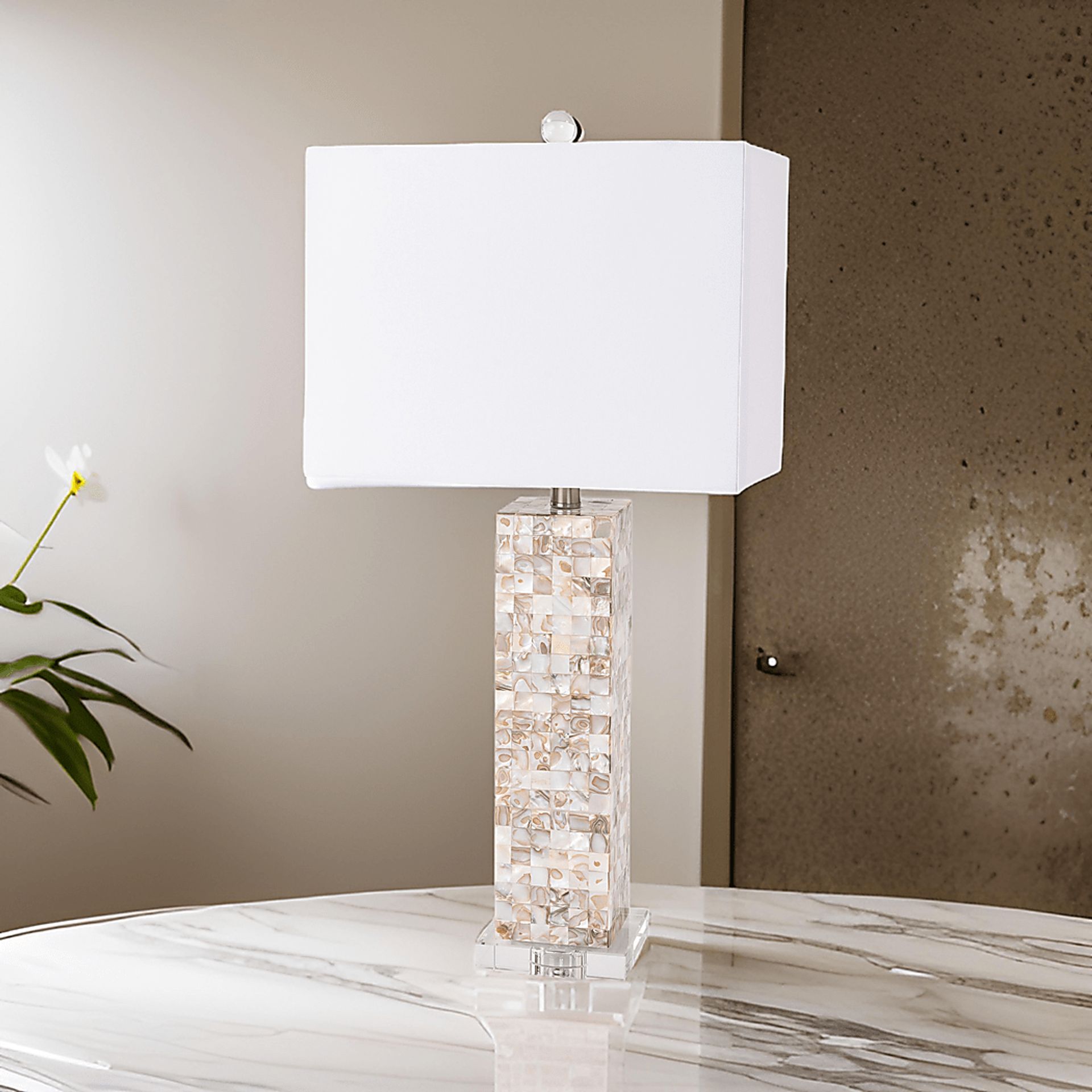 Ermine Park Ivory Table Lamps, Set of 2 - Image 8