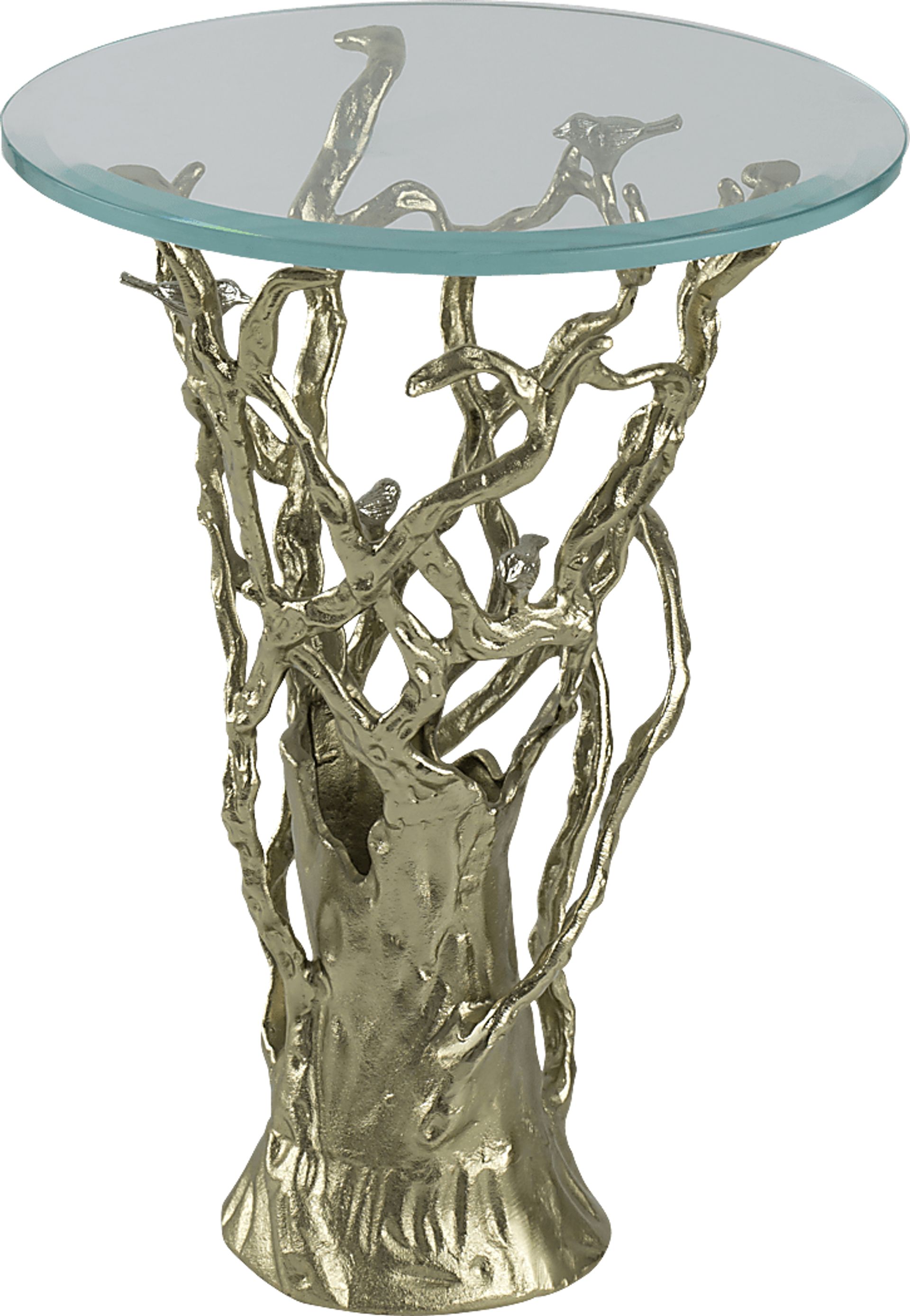 Ermington Gold Side Table - Image 1