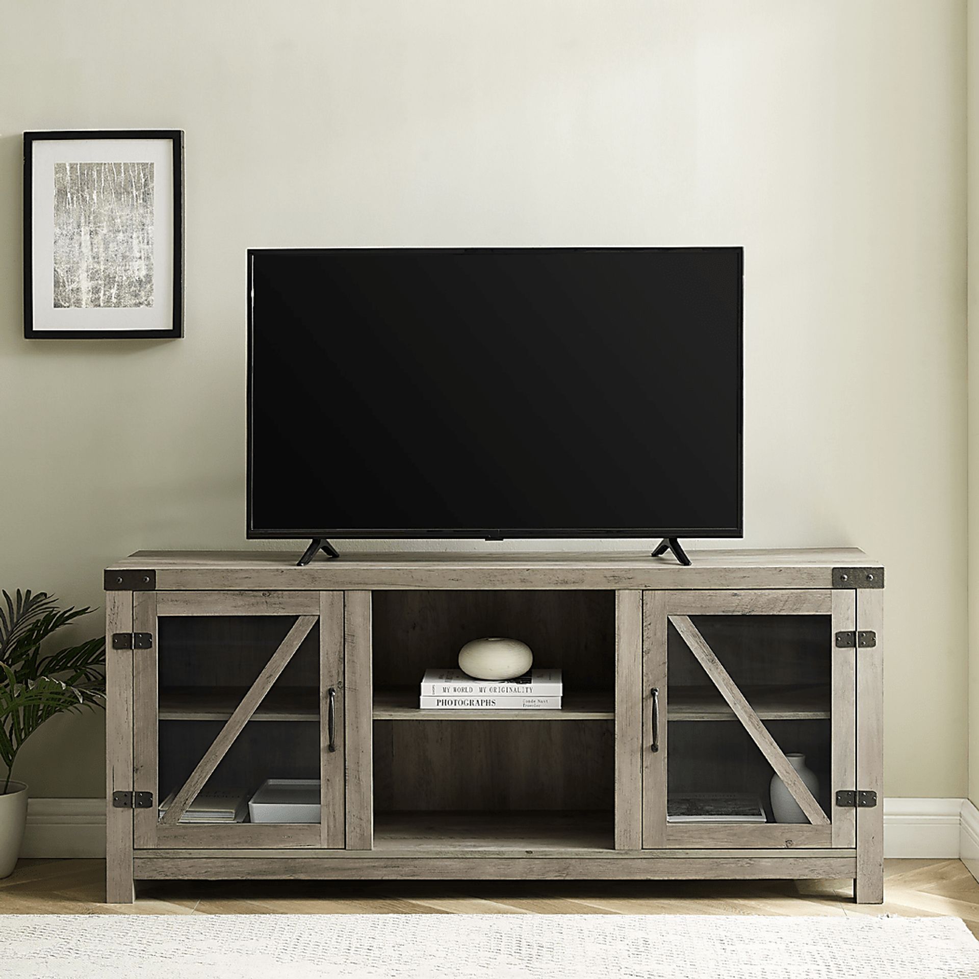 Ernstine Gray 59 in. Console - Image 7
