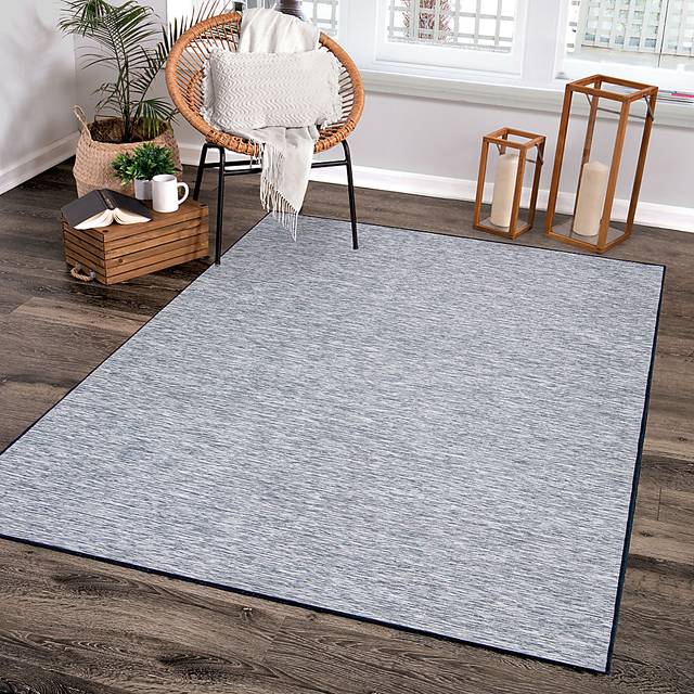 Erobe Blue 7'9 x 10'10 Rug - Thumbnail - Image 8