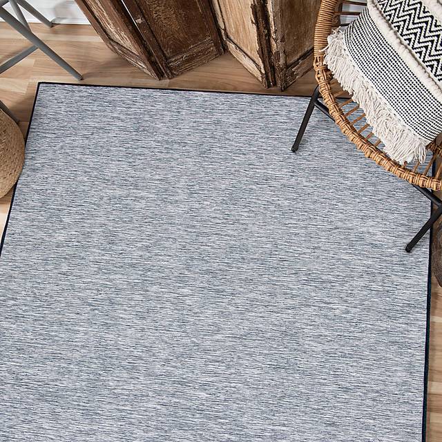Erobe Blue 7'9 x 10'10 Rug - Thumbnail - Image 7