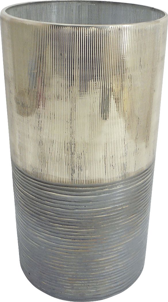 Erobi Gray 13 in. Vase
