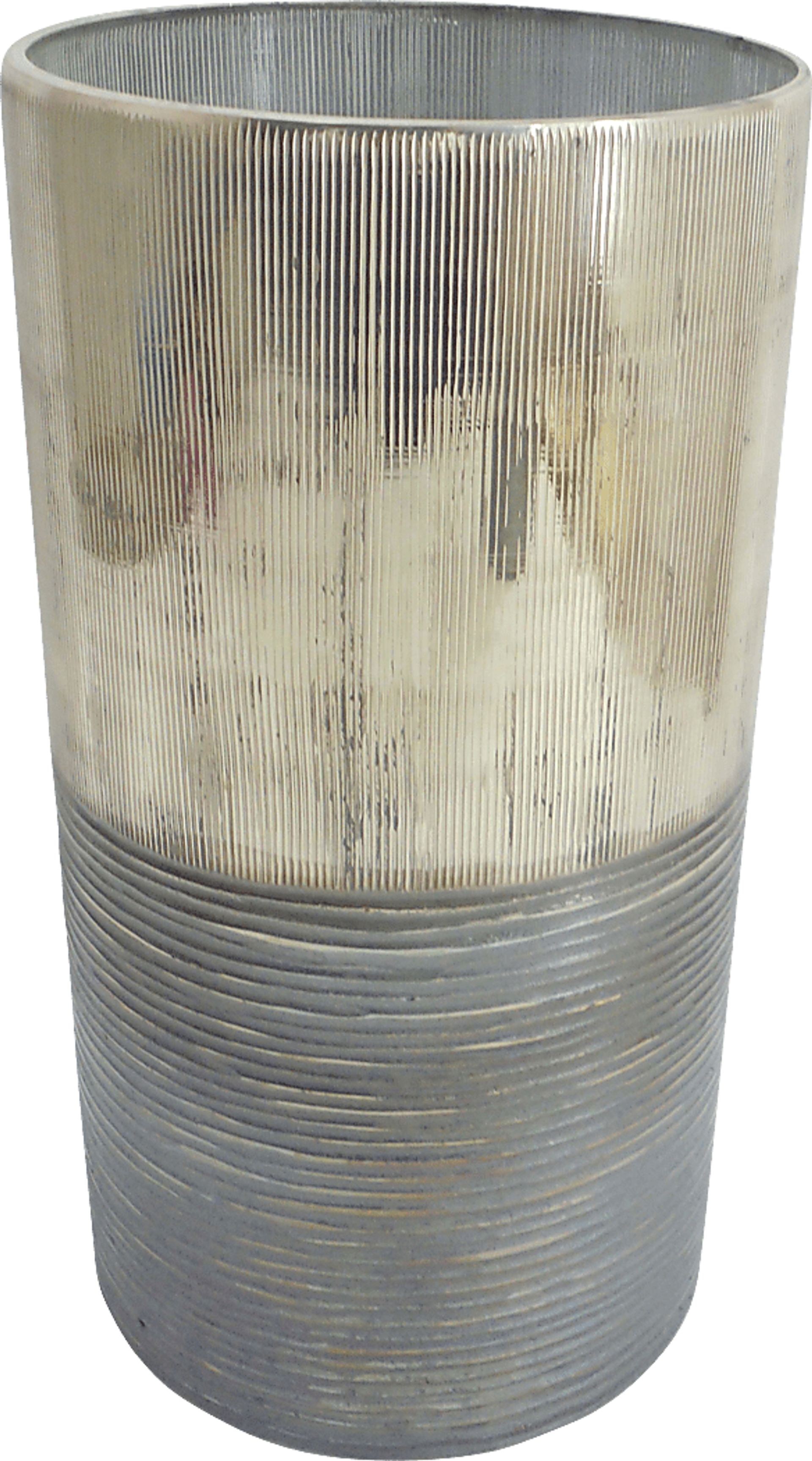 Erobi Gray 13 in. Vase - Image 1
