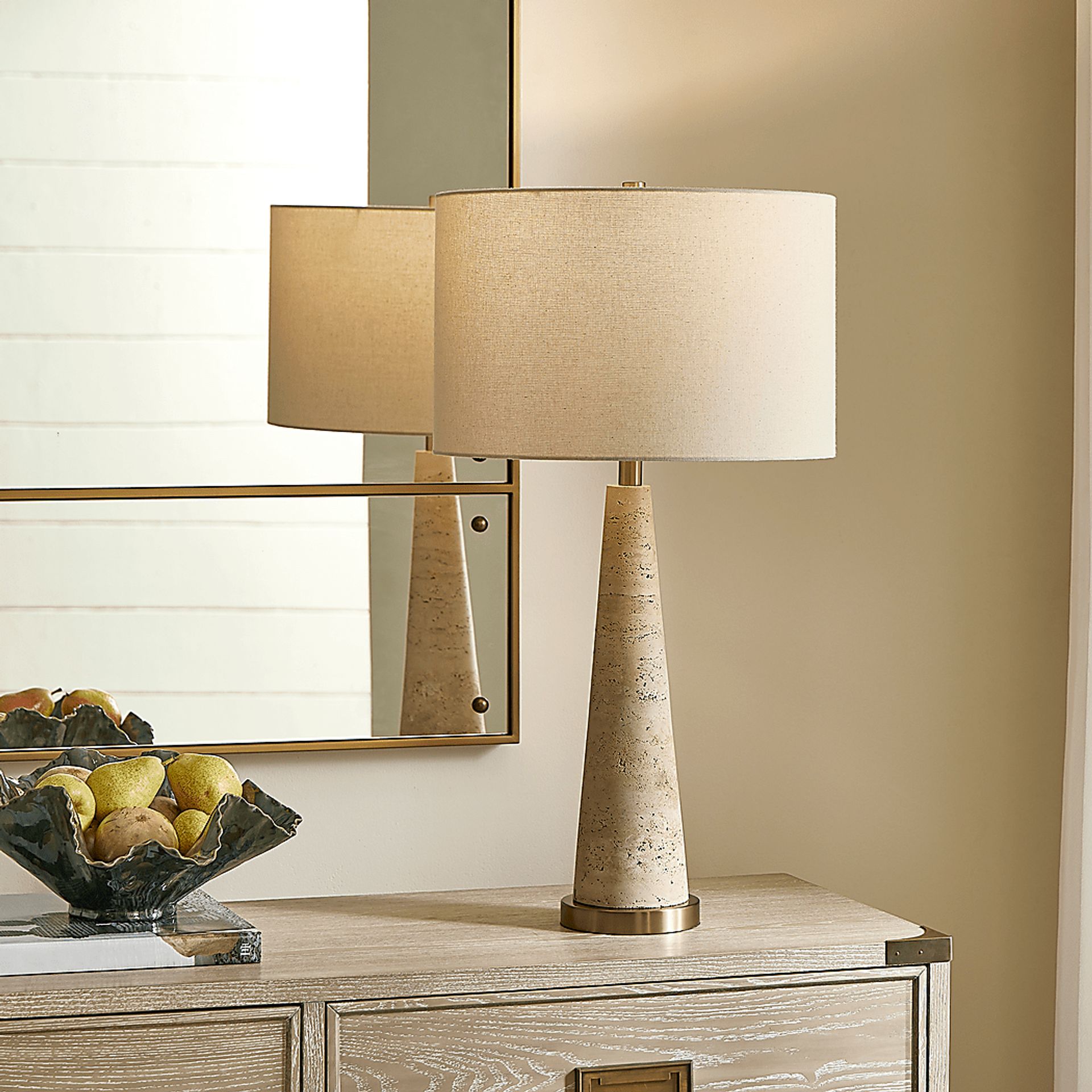 Erock Beige Lamp - Image 2