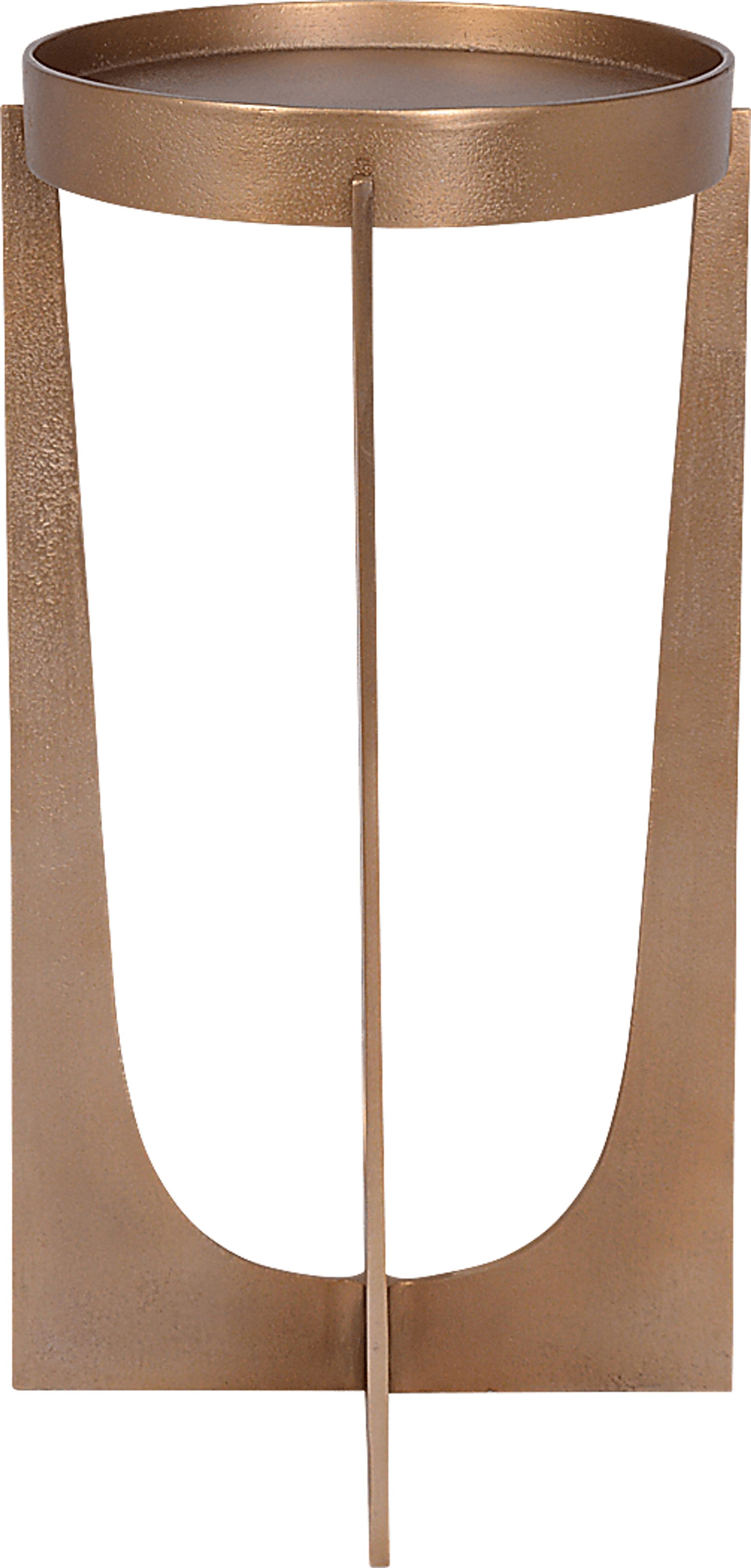 Erohn Brass Accent Table - Image 3