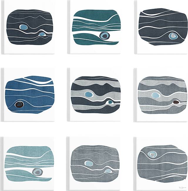 Erosion Levels Set of 9 Artwork - Thumbnail - Image 1