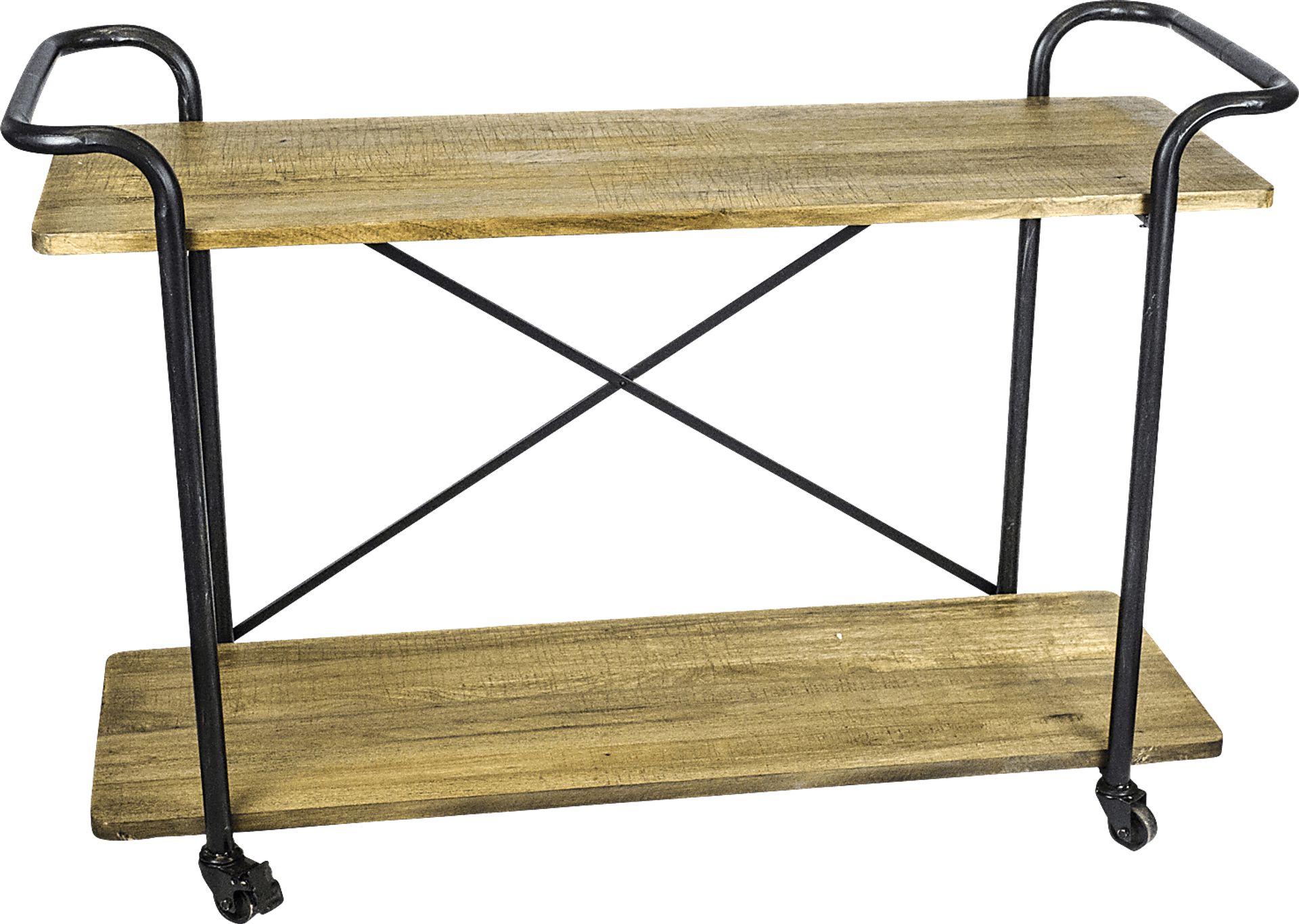 Erskine Brown Bar Cart - Image 1