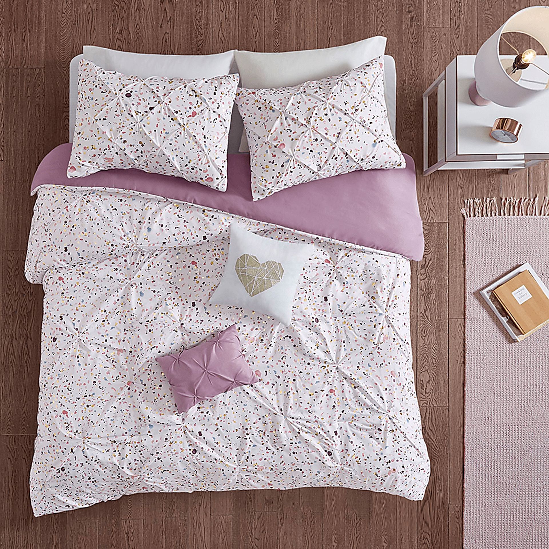 Kids Ery Plum Twin Comforter Set - Image 5