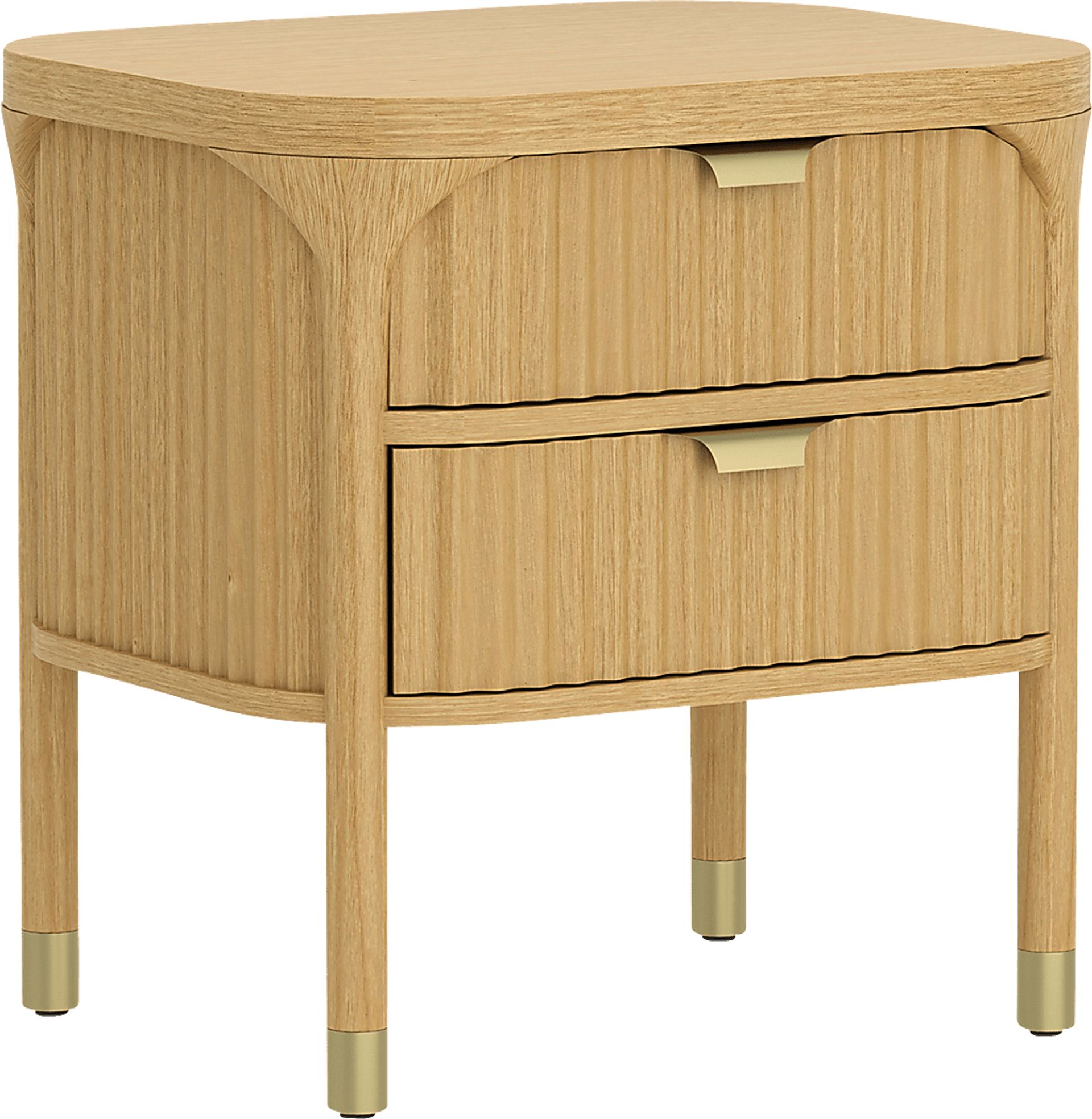 Erziv Brown Nightstand - Image 4