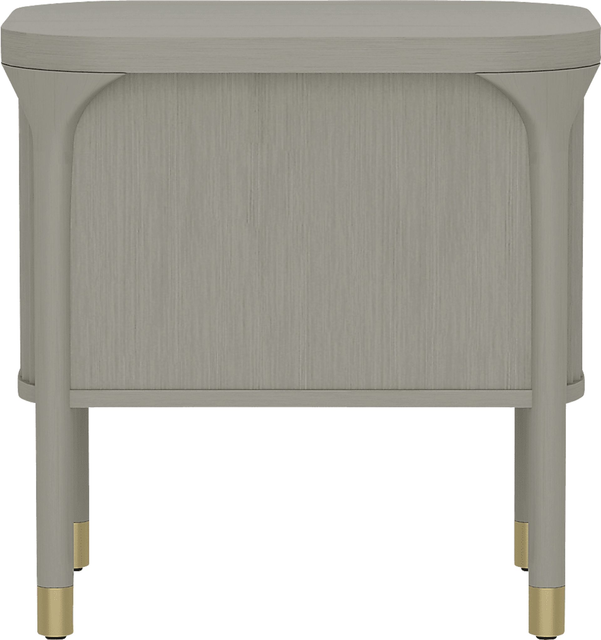 Erziv Gray Nightstand - Image 5