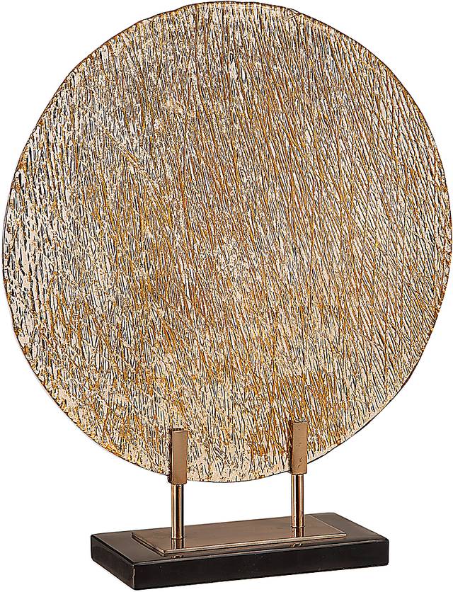 Esais Gold Decorative Plate - Thumbnail - Image 2