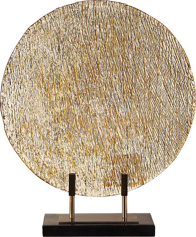 Esais Gold Decorative Plate - Thumbnail - Image 1
