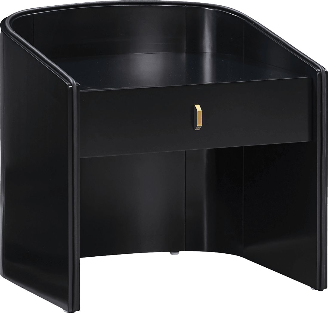 Escalon Black Nightstand