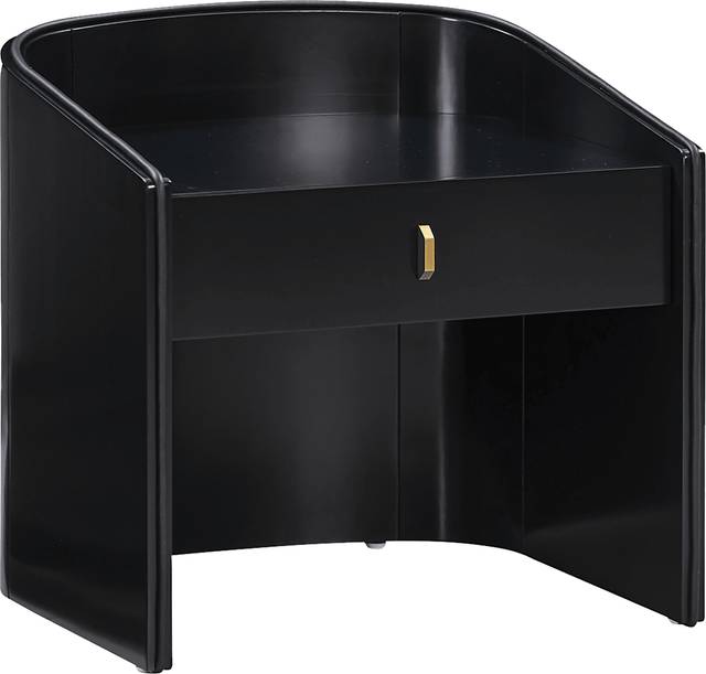 Escalon Black Nightstand - Thumbnail - Image 1