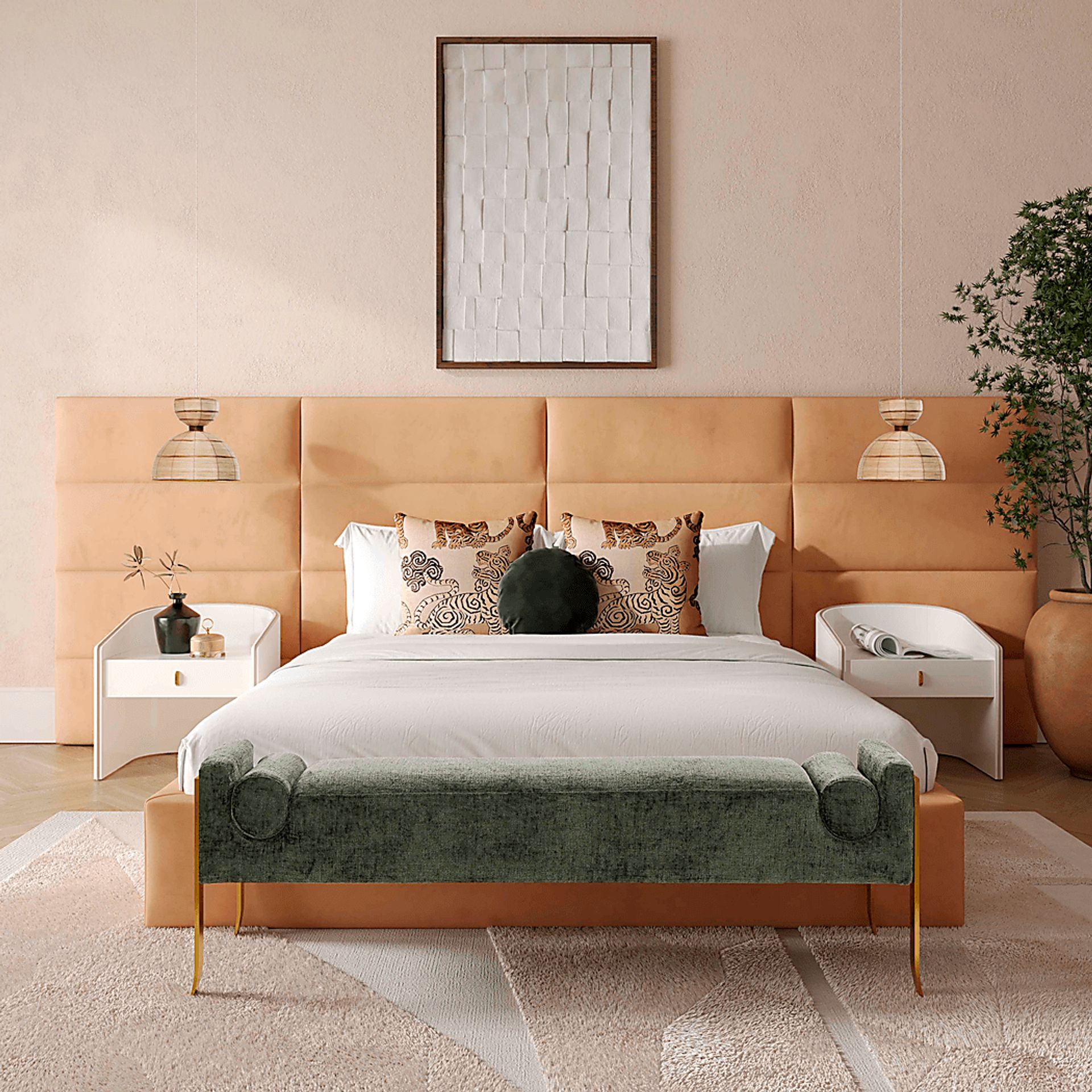 Escalon Cream Nightstand - Image 2