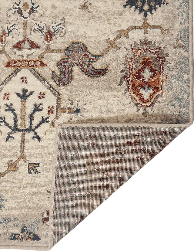 Escester Beige 7'7 x 9'9 Rug - Thumbnail - Image 3