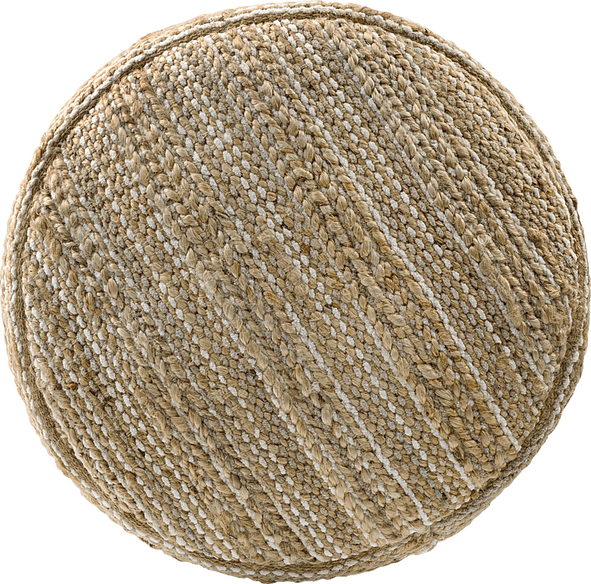 Esco Natural Pouf - Image 4