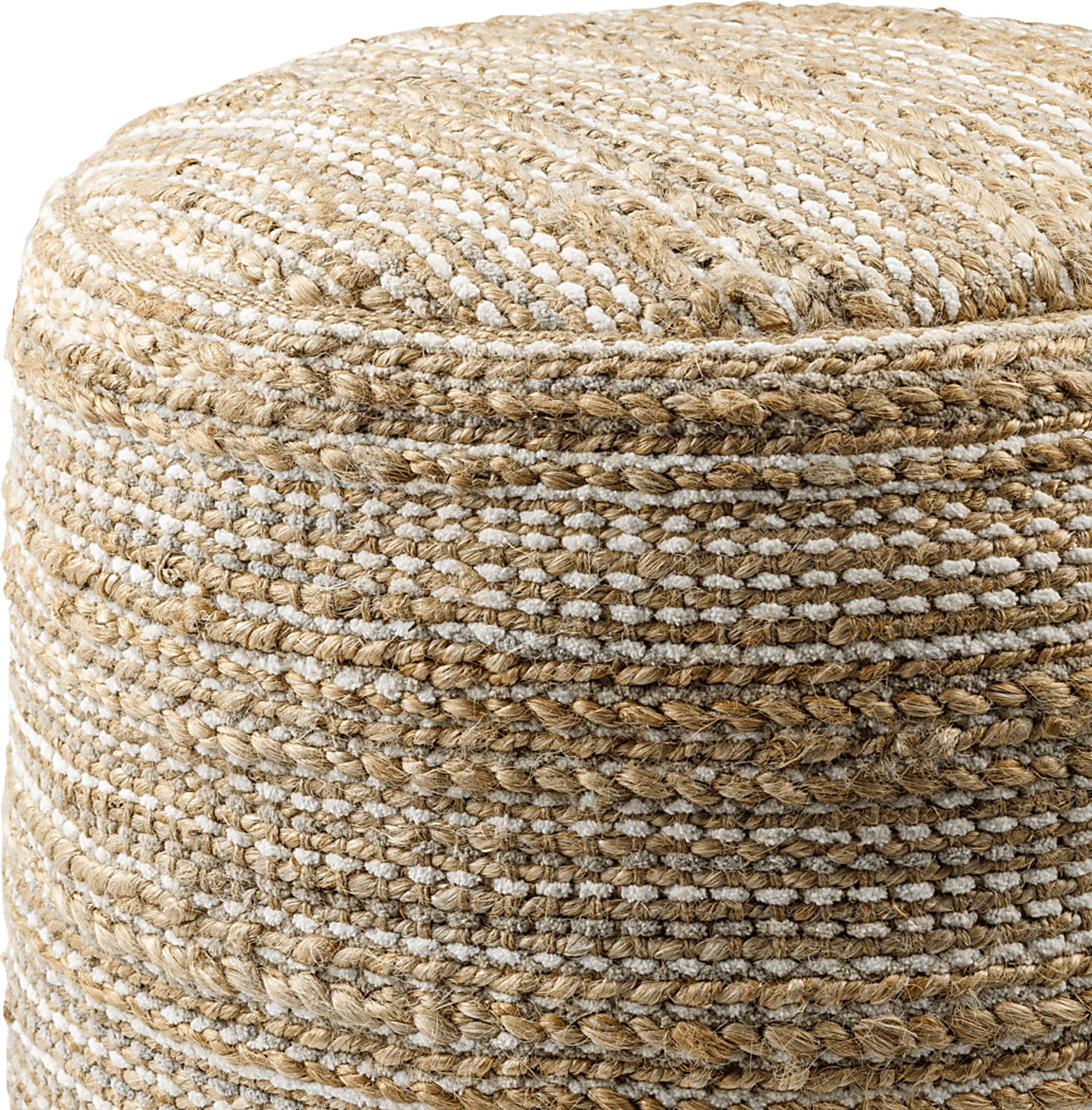Esco Natural Pouf - Image 5