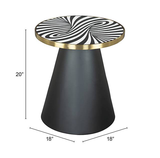 Eshamy Black End Table - Thumbnail - Image 6