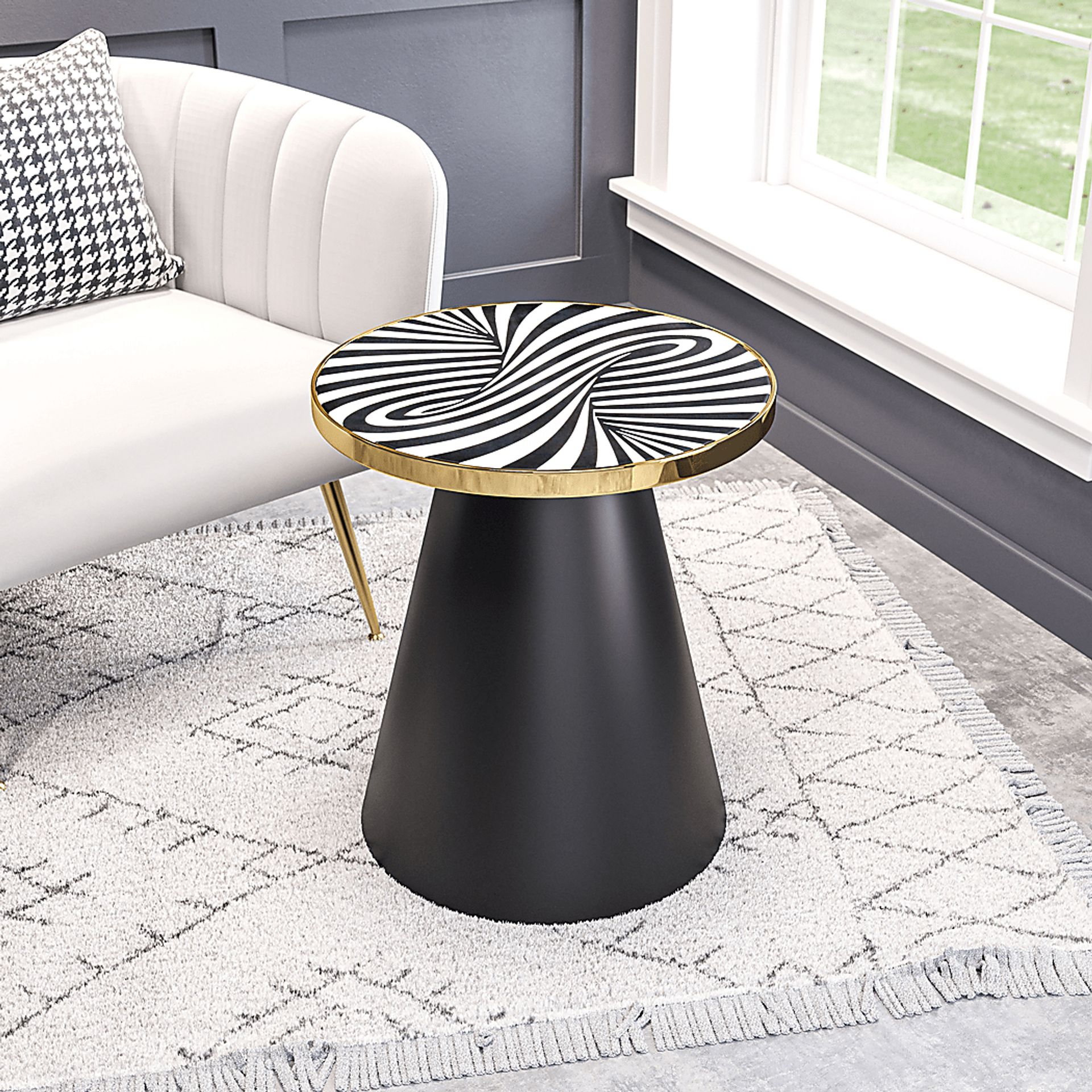 Eshamy Black End Table - Image 8