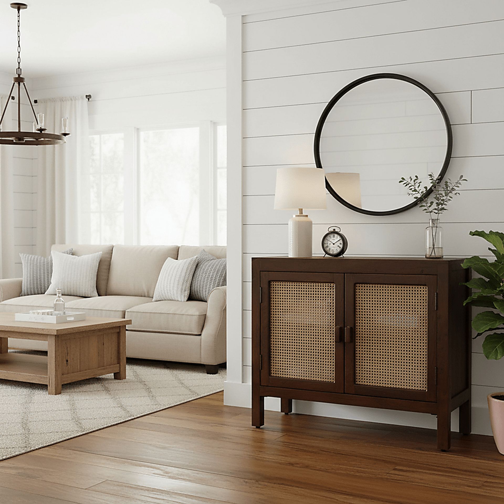 Eshni II Brown Sideboard - Image 4