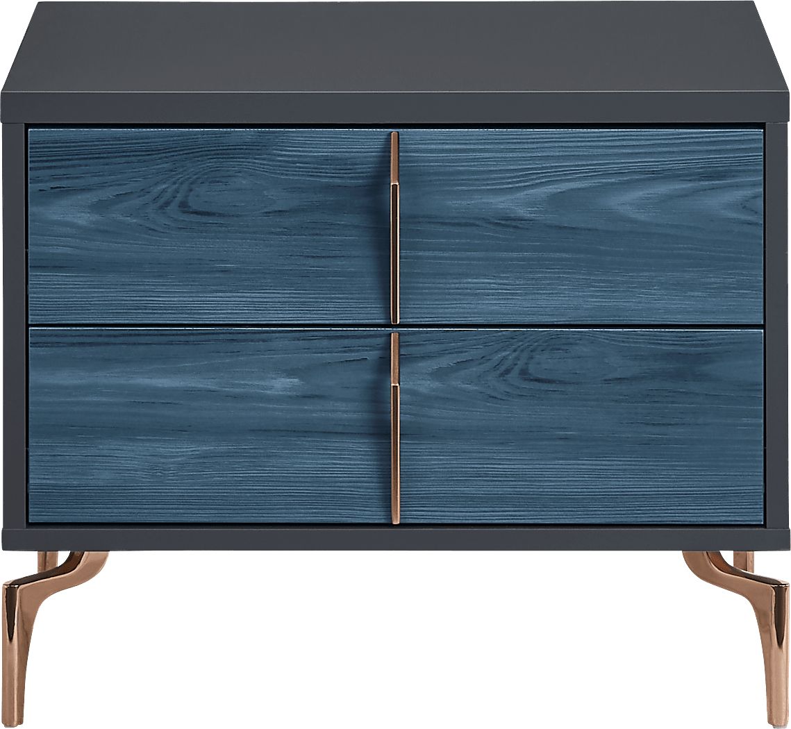 Esmedira Blue Nightstand