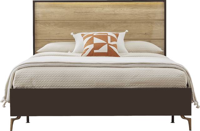 Esmedira Brown 5 Pc Queen Panel Bedroom - Thumbnail - Image 2