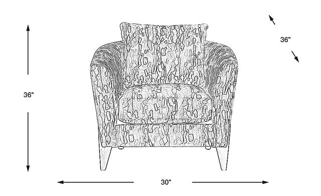 Dimension Image. Please refer to the Dimension Tab on this page for dimension details.