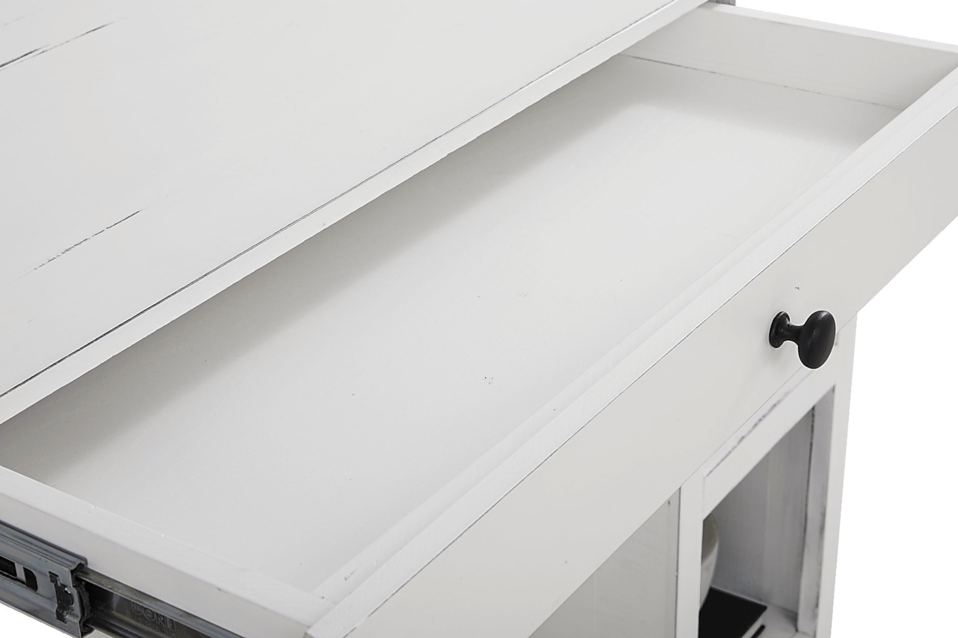 Esmerelda White Arch Writing Desk - Image 5