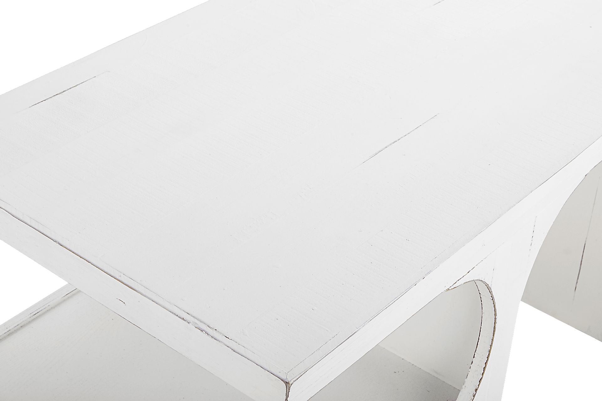 Esmerelda White Arch Writing Desk - Image 6