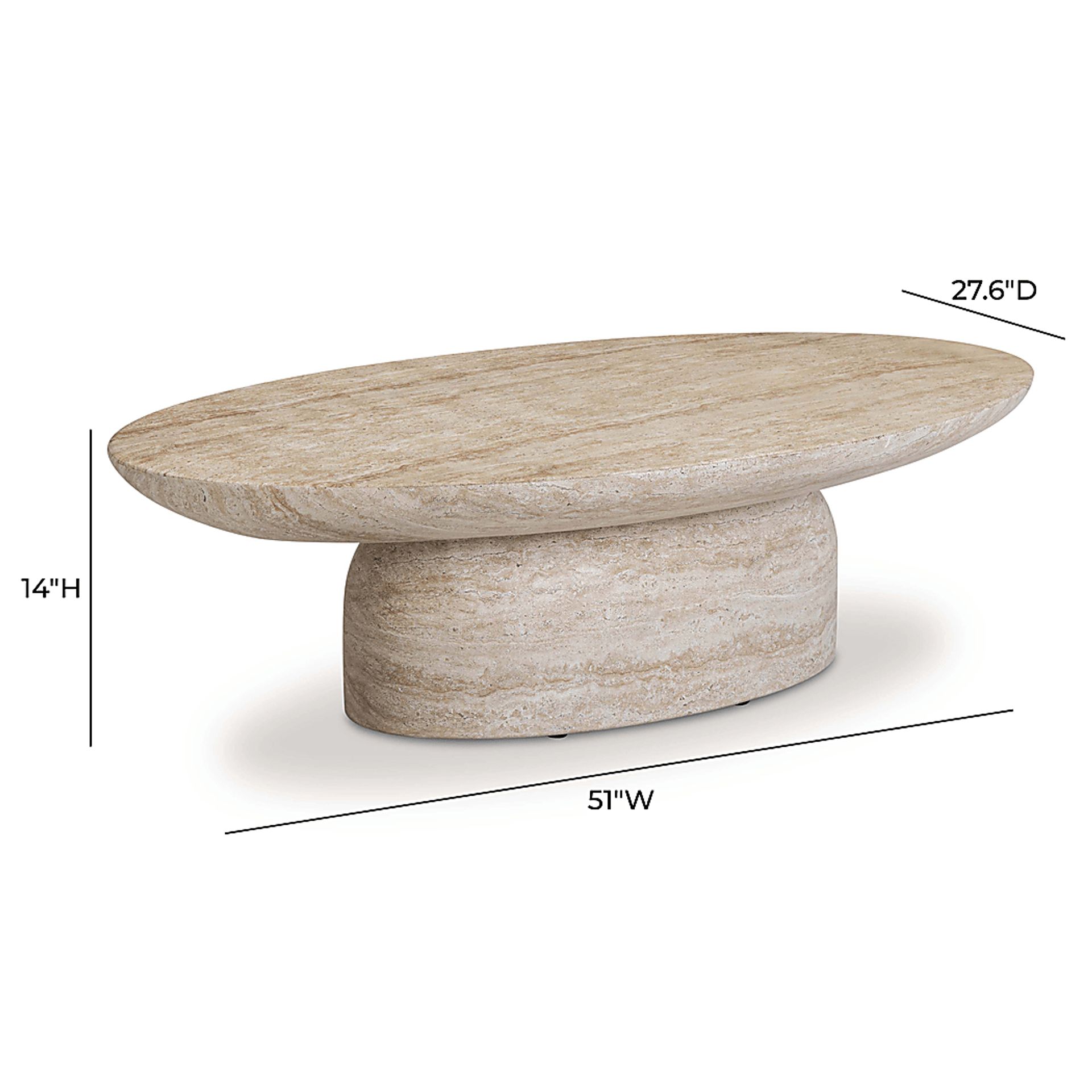 Esronto Outdoor Tan Cocktail Table - Image 9