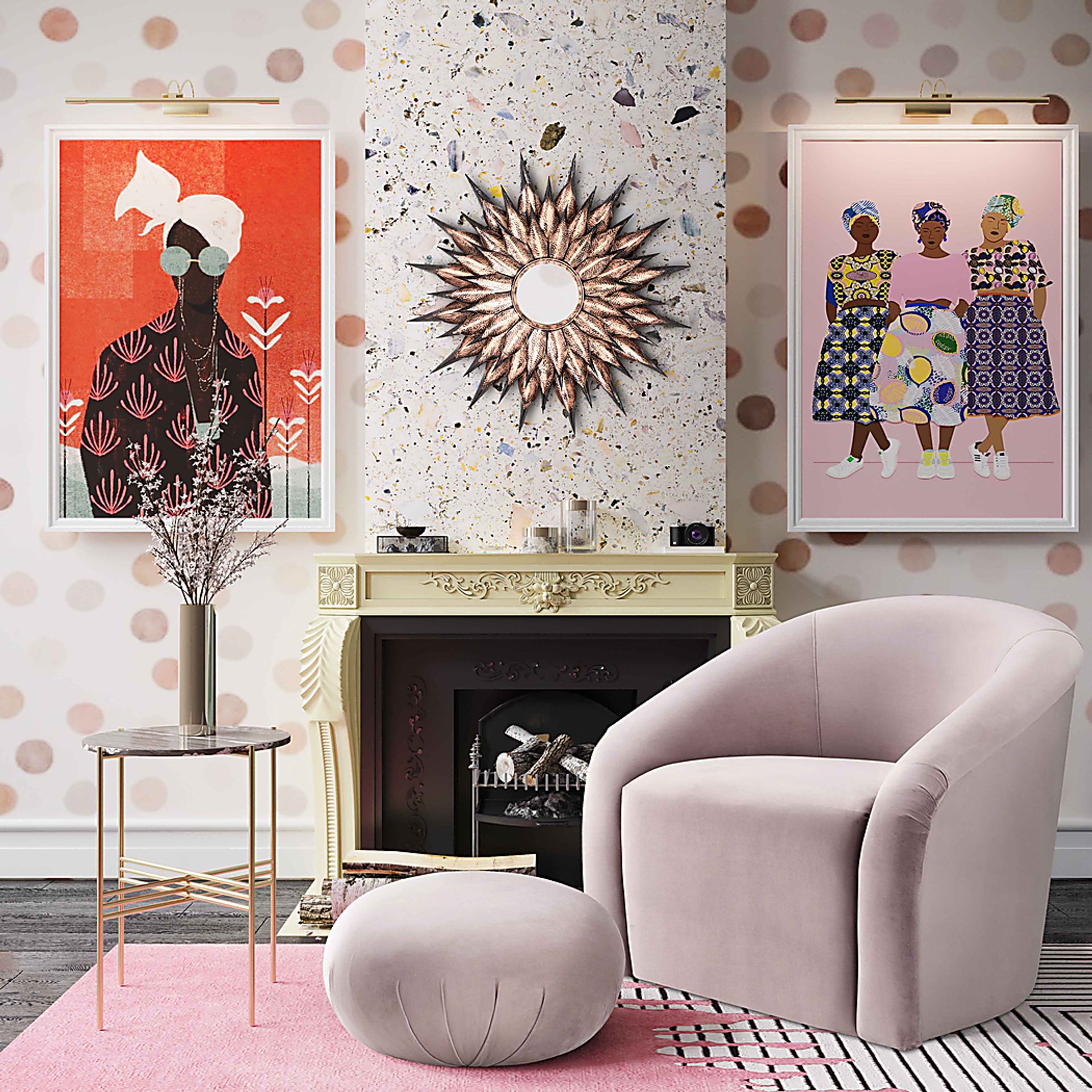 Essa Lynn Gold Accent Table - Image 6