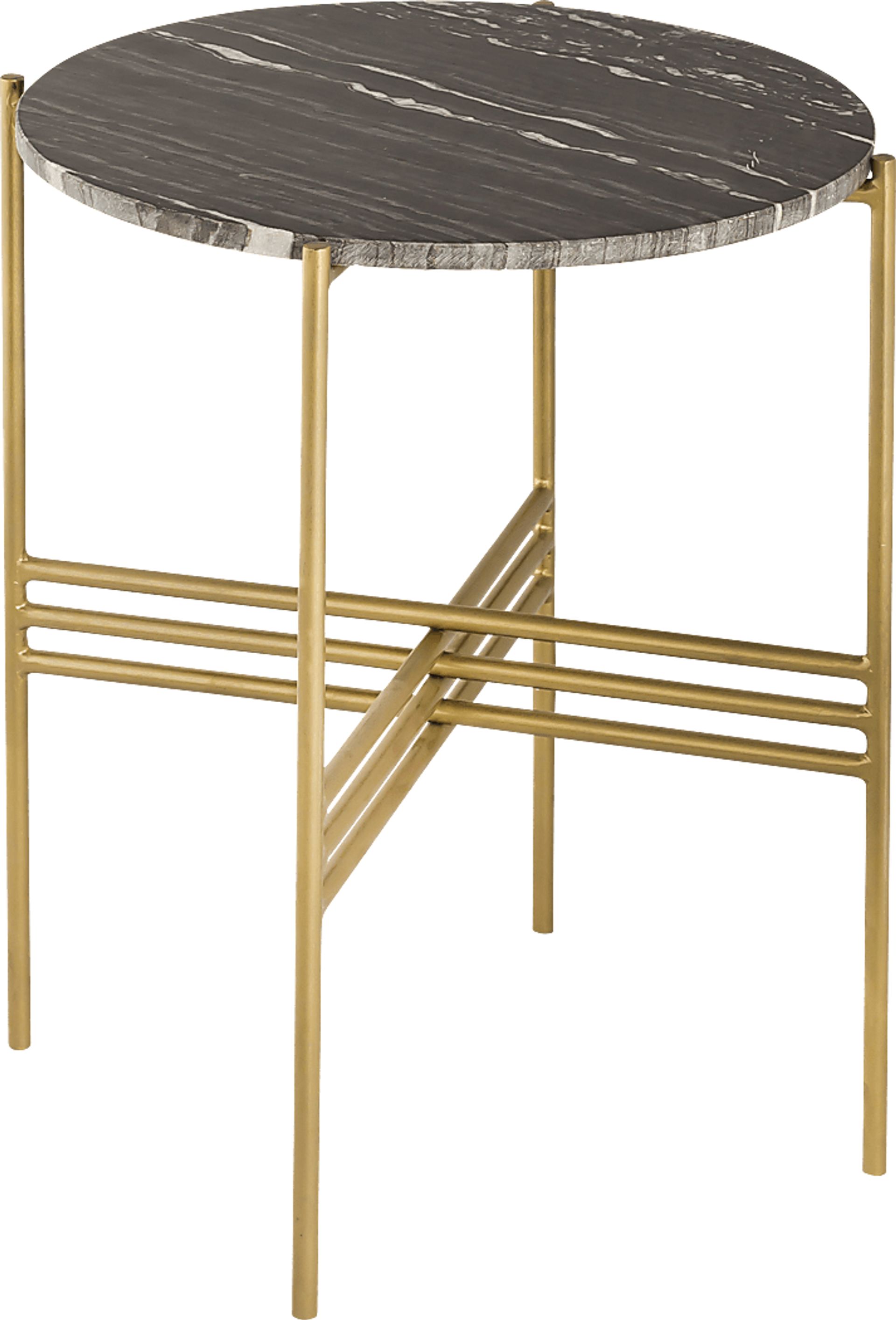 Essa Lynn Gold Accent Table - Image 1
