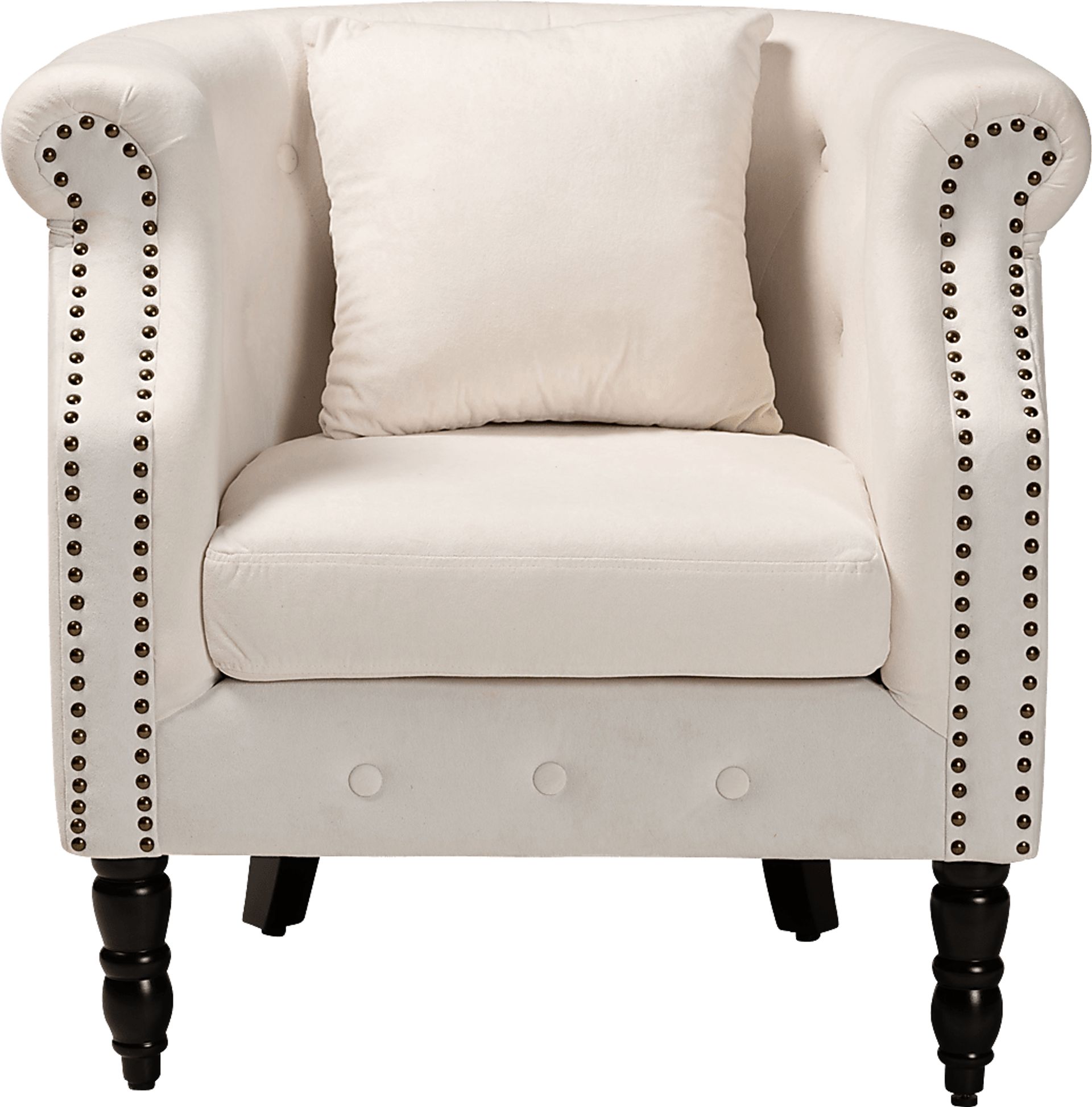 Essalyn Beige Accent Chair - Image 2