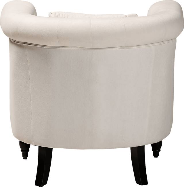 Essalyn Beige Accent Chair - Thumbnail - Image 4