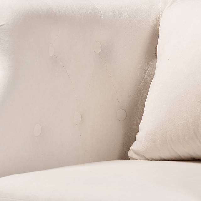 Essalyn Beige Accent Chair - Thumbnail - Image 6